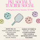 Teacher Social HTX Pickleball Meet Up