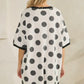 Polka Dot Oversized Dress