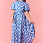 Checkered Maxi Dress