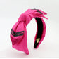 Pink Crayon Bow Headband