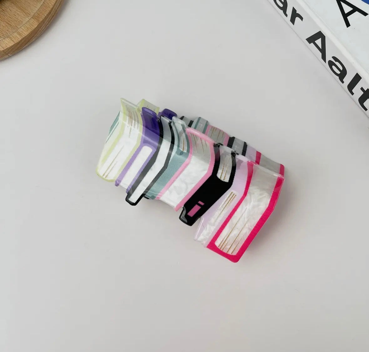 Book Hair Clip