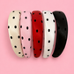 Satin Polka Dot Headband