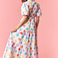 Multi Colored Polka Dress