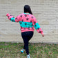 Sequin Dog Paw Sweatshirt