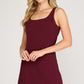 Maroon Tank Dress