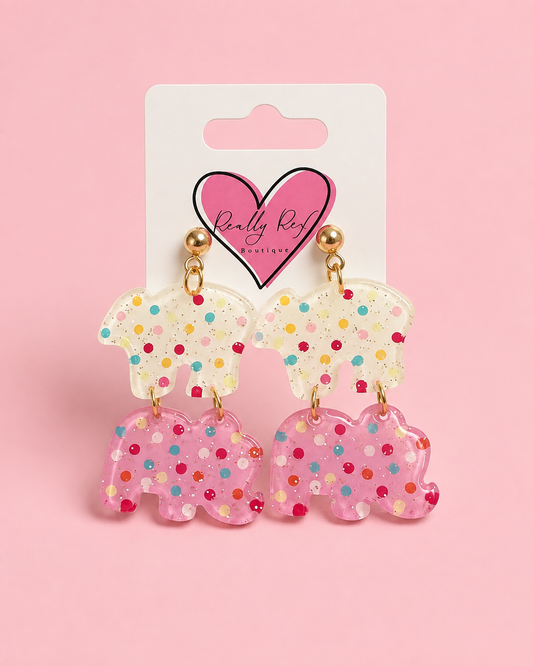 Circus Animal Earrings