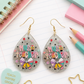 Music Teacher Teardrop Earrings