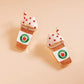 Teacher Coffee Stud Earrings