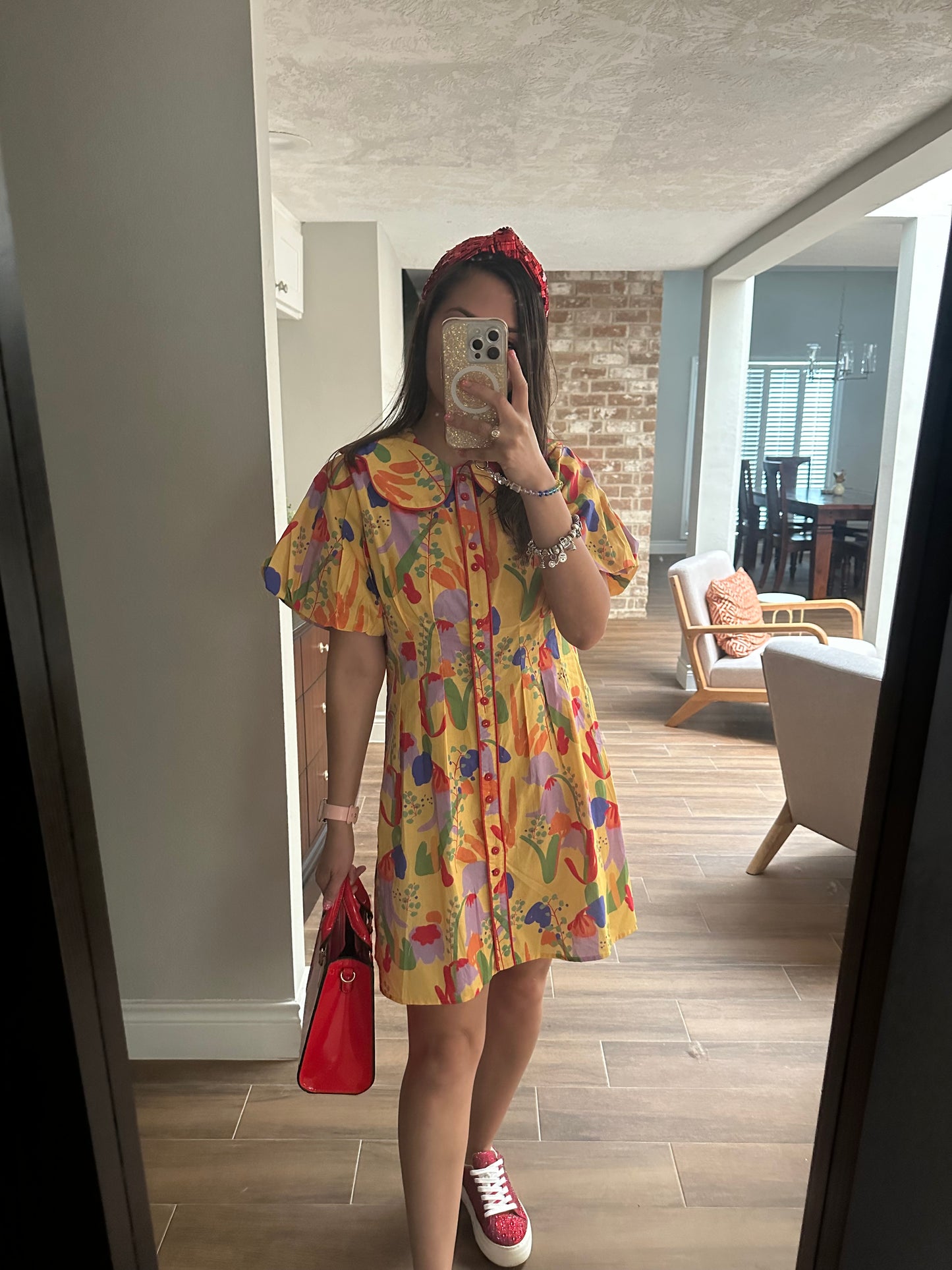 Colorful Abstract Dress