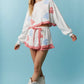 Embroidered Bear Skort