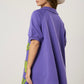 Purple Cactus Sequin Cactus Patch Dress