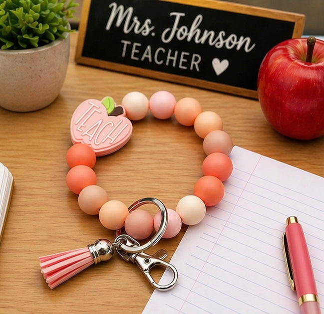 Silicone Beaded Teach Wrislet