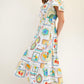 Fruit Midi Dress