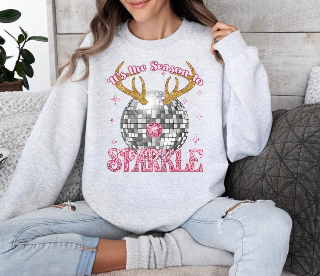Tis the Season to Sparkle Sweatshirt