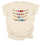 100 Days of School Friendship Bracelet Tee