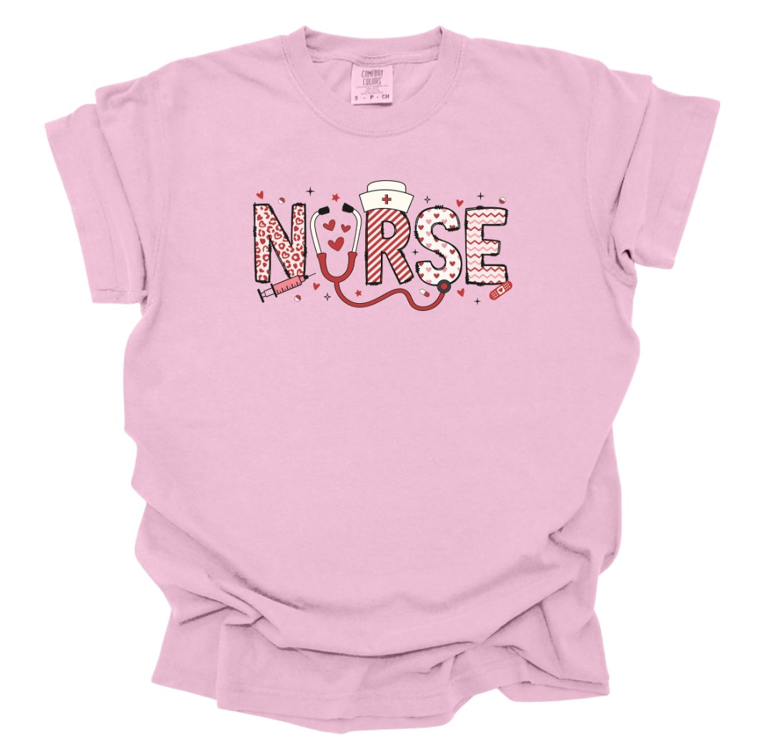 Nurse Valentine Tee