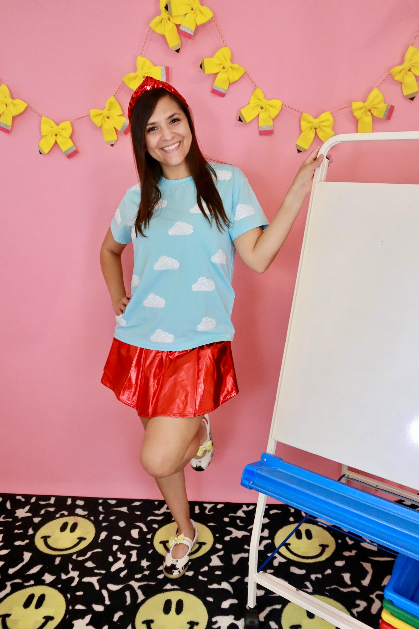 *PREORDER* Sequin Cloud Top