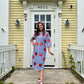 *PREORDER* Sequin Apple Striped Midi Dress