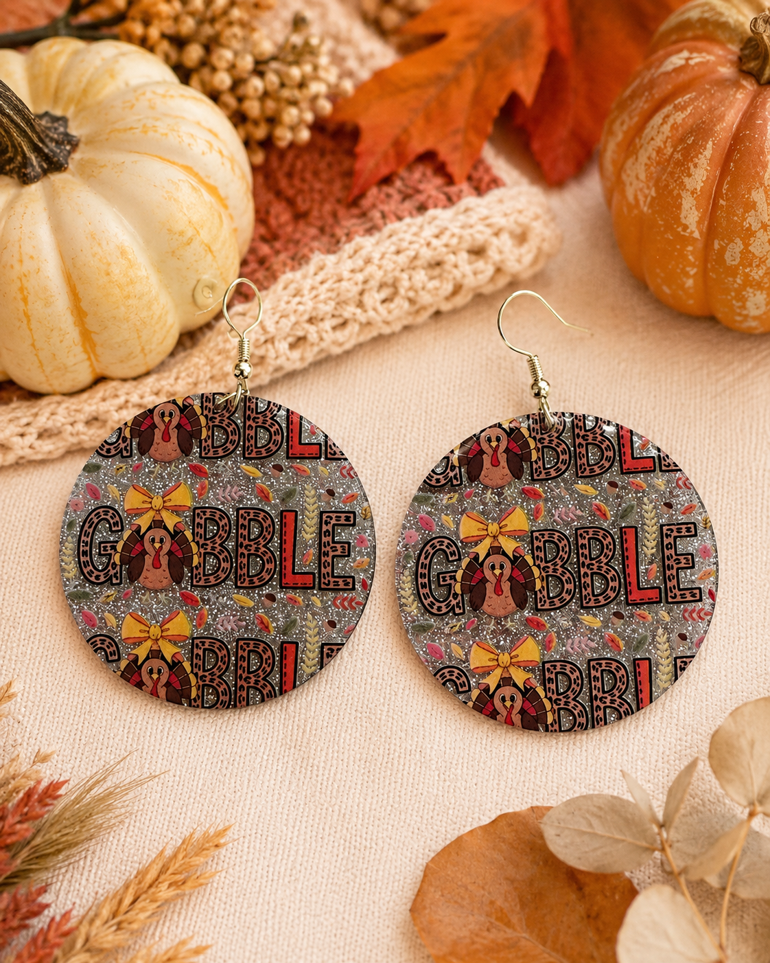 Circle Gobble Earrings