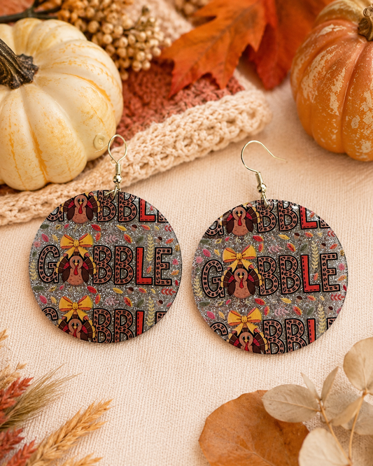 Circle Gobble Earrings
