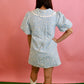 Baby Blue Eyelet Dress