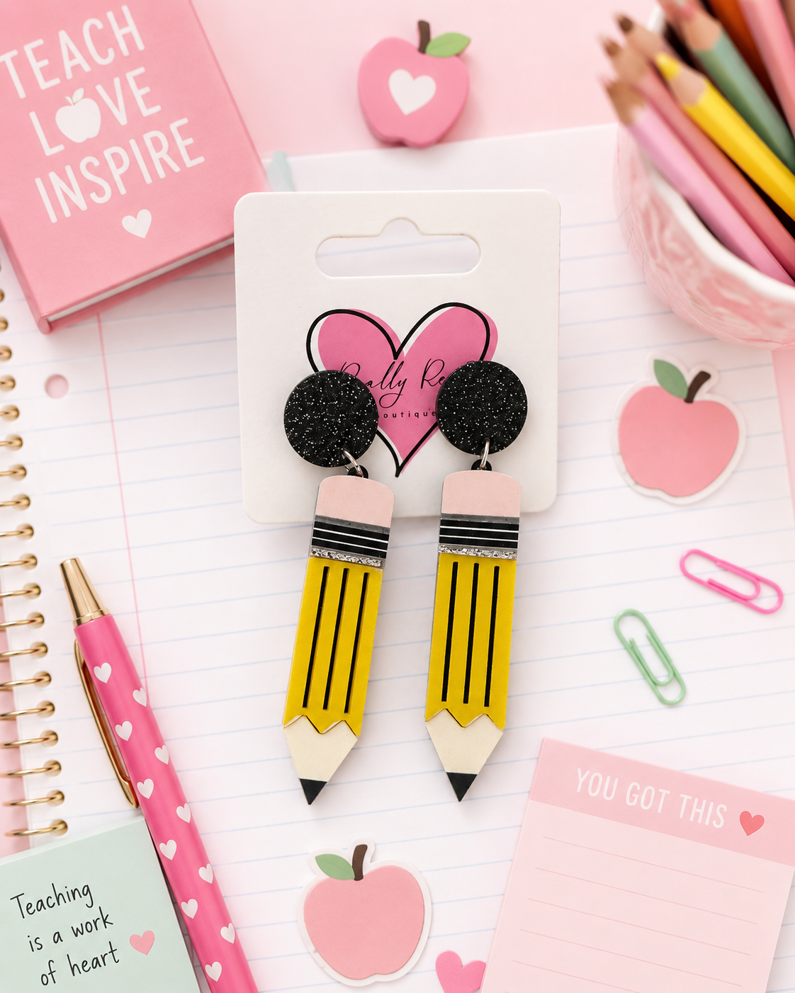 Pencil Earrings