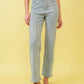 High Waisted Rhinestone Jeans