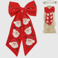 Beaded Santa Bow