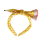 Polka Dot Pencil bow Headband