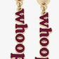 Texas A&M Whoop Earrings