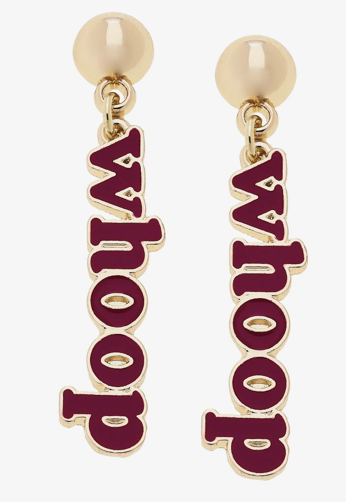 Texas A&M Whoop Earrings