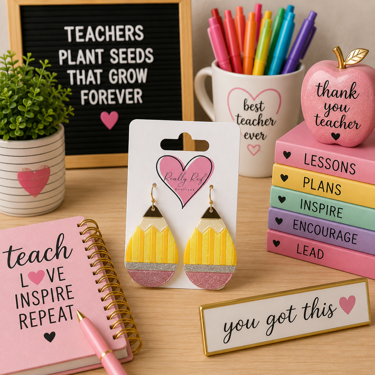 Pencil Earrings