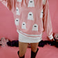 Pink Ghost Sweater