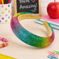 Rainbow Rhinestone Headband