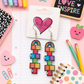 Colorful Hopscotch Earrings