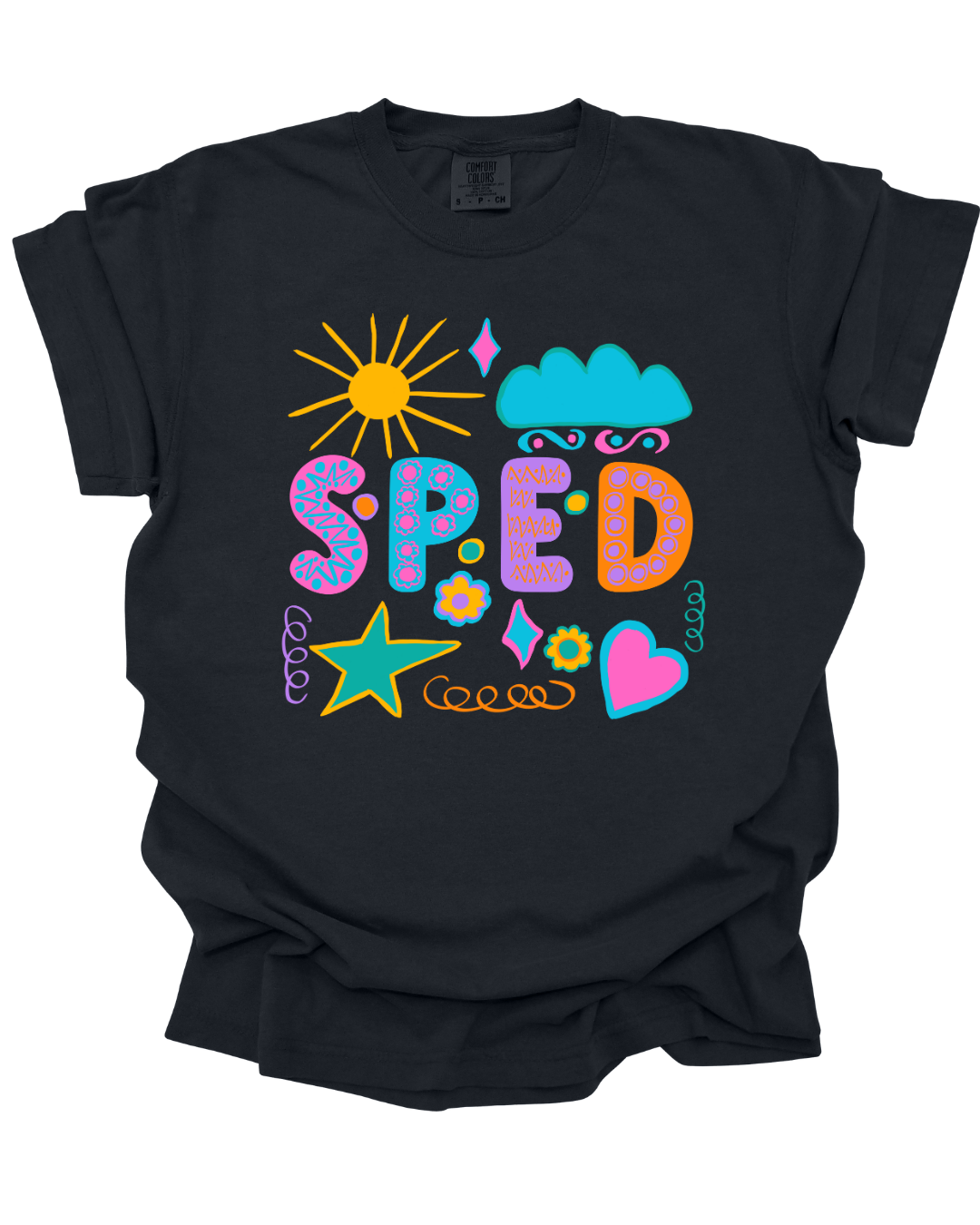 School Staff Doodle Tee