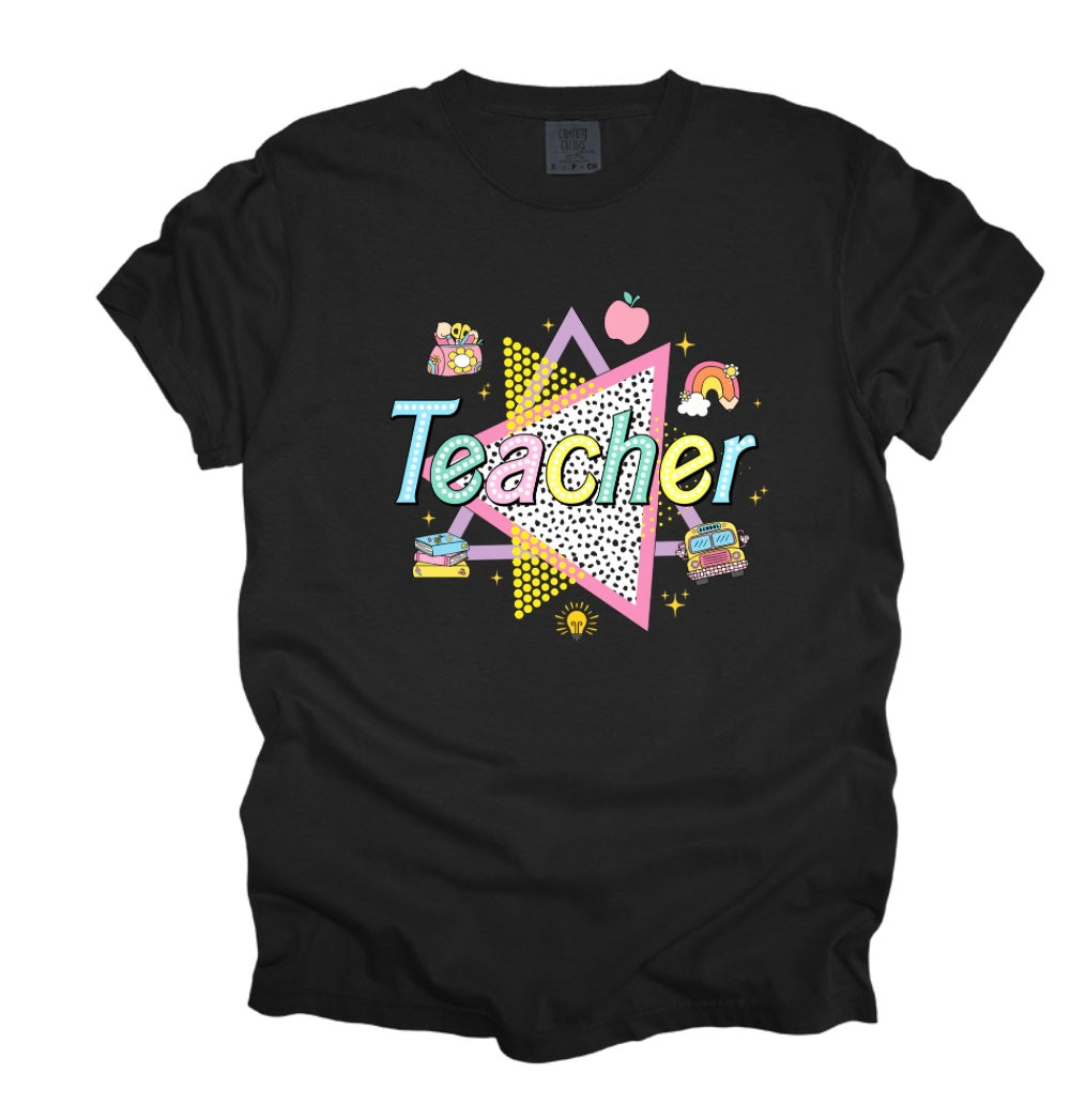 Retro Teacher Graphic Tee