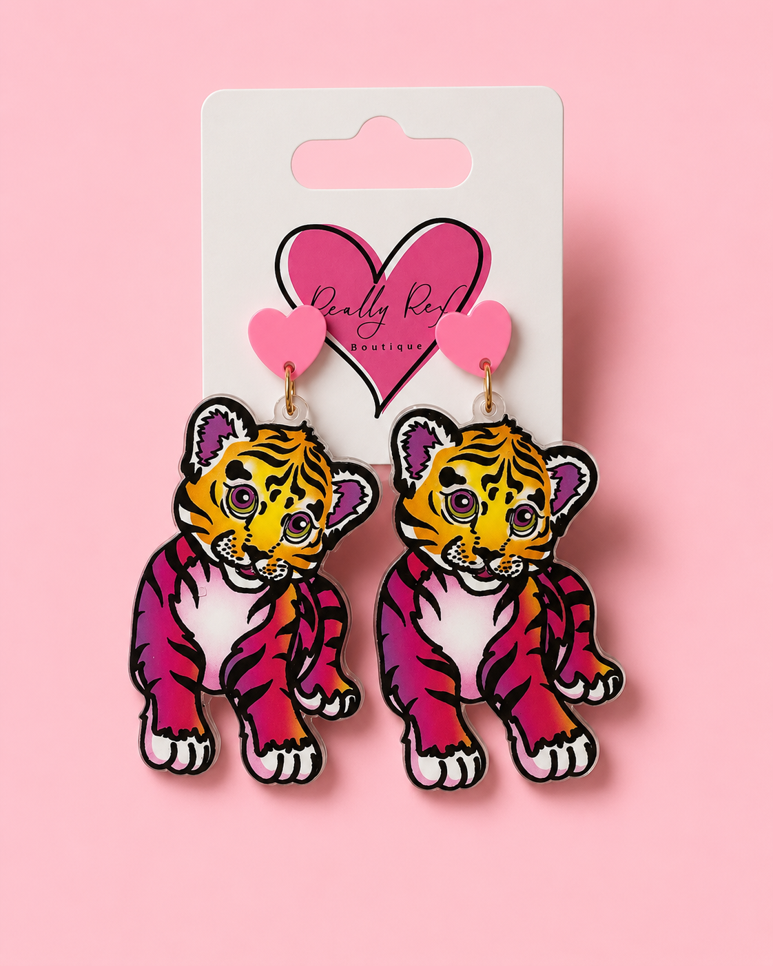 Tiger Earrings