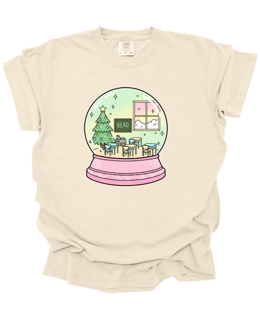 Snow Globe Classroom Tee