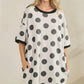 Polka Dot Oversized Dress