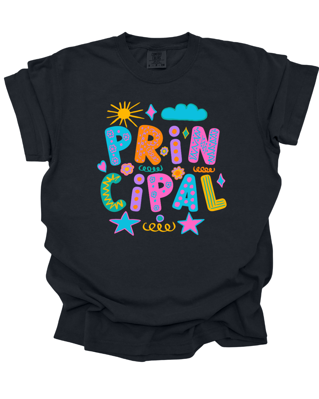 School Staff Doodle Tee