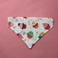 Double Sided Over the Collar Dog Bandanas