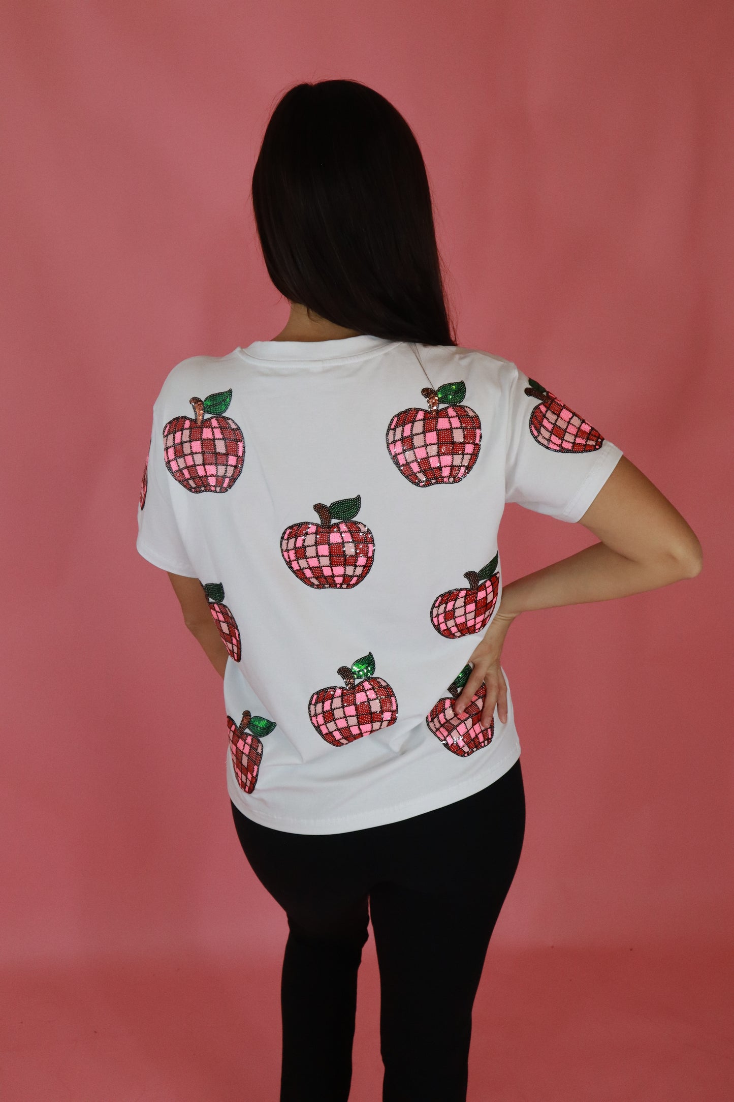 Sequin Disco Apple Shirt