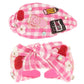 Plaid Teacher Beaded Icon Headband