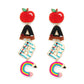 ABC Beaded Earrings