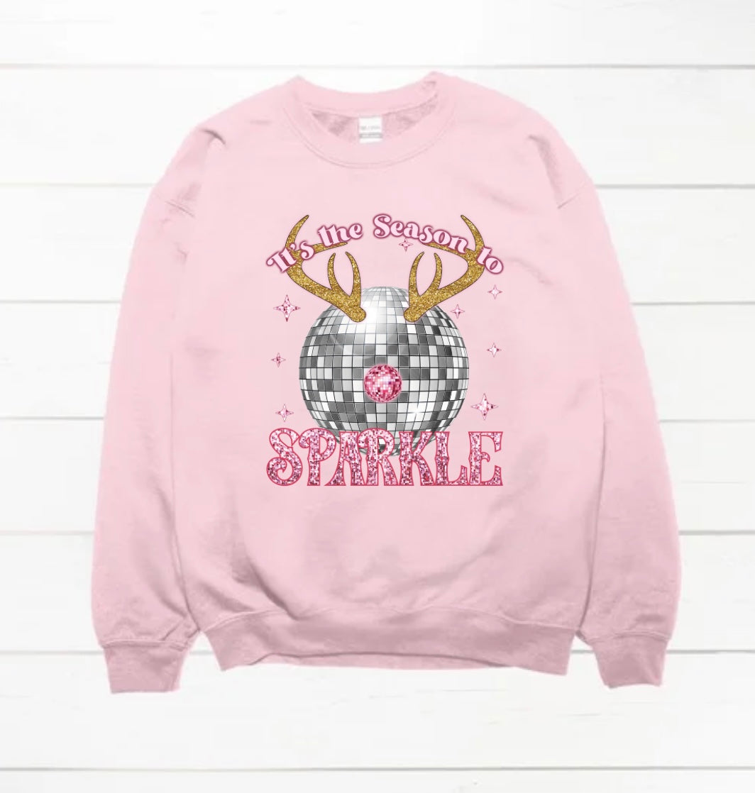 Tis the Season to Sparkle Sweatshirt
