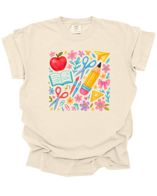 School Themed Tee