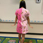 Two Tone Pink Pencil Dress
