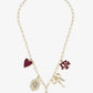 Texas A&M Paperclip Charm Necklace