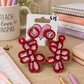 Beaded Balloon Dog Earrings
